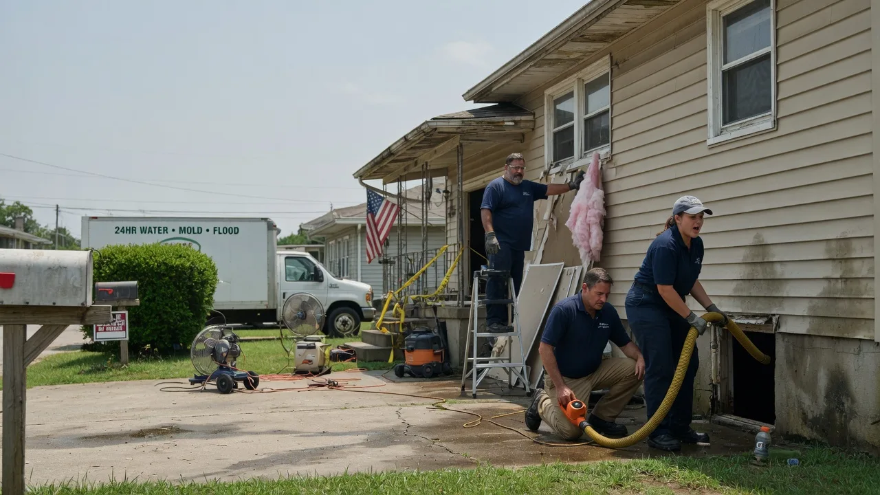 Water Damage Repair in Rio Vista, TX near me